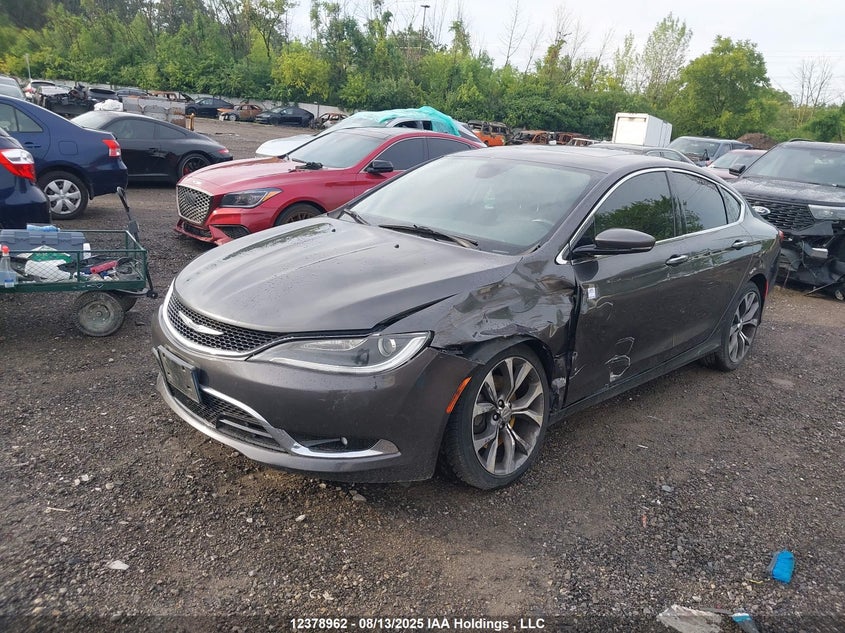 Vin: 1c3ccccg5gn186988, lot: 2756001, chrysler 200 c 20162