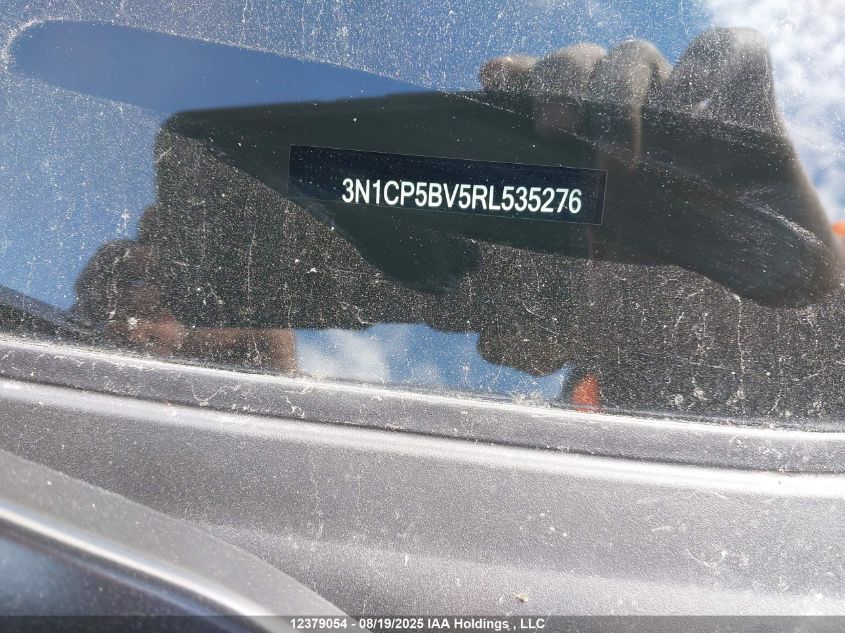 2024 Nissan Kicks S VIN: 3N1CP5BV5RL535276 Lot: 12379054