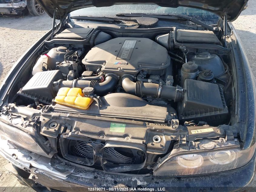 2002 BMW M5 VIN: WBSDE934X2BZ99801 Lot: 12379071