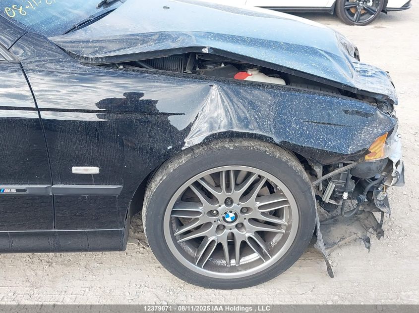 2002 BMW M5 VIN: WBSDE934X2BZ99801 Lot: 12379071