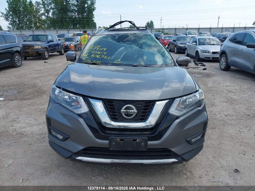 2020 Nissan Rogue S/Sl/Sv VIN: 5N1AT2MV1LC806781 Lot: 12379114