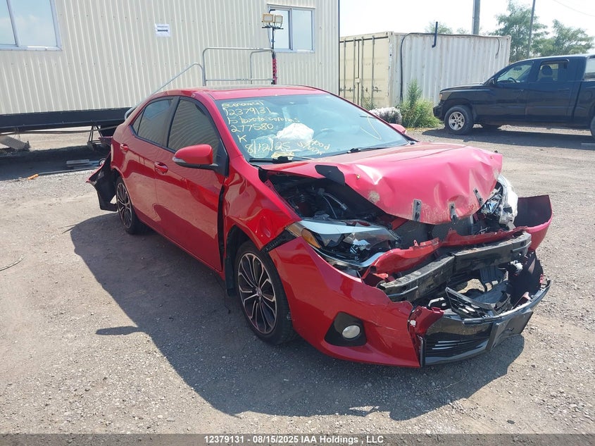 2T1BURHE1FC277580 2015 Toyota Corolla S auction photo 1