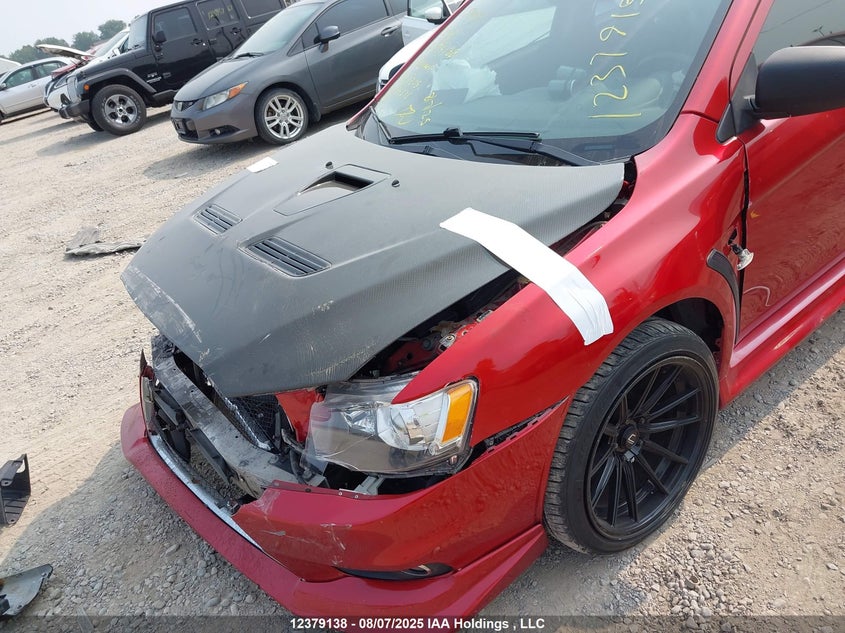 2013 Mitsubishi Lancer Evolution Mr VIN: JA32W5FV0DU605205 Lot: 12379138