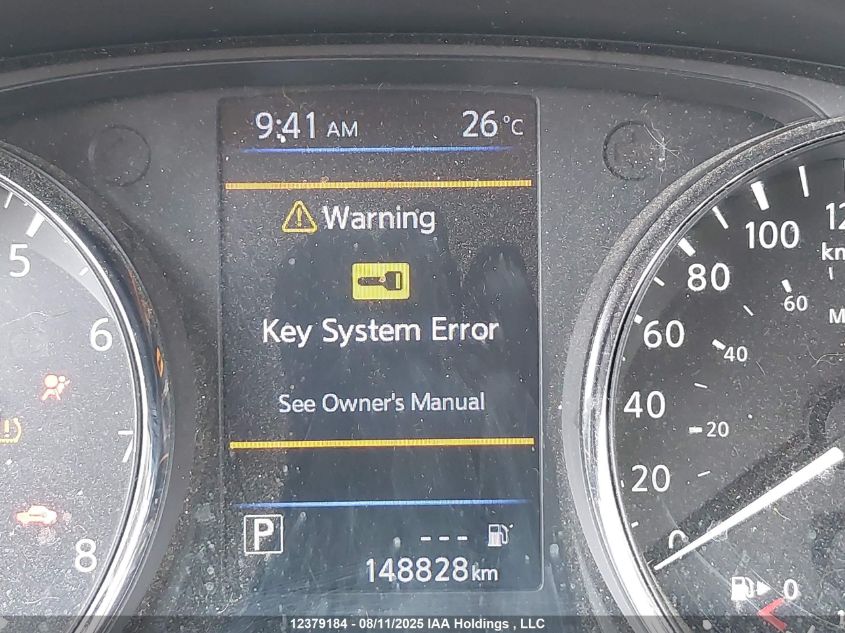 2018 Nissan Rogue Midnight Edition/S/Sl/Sl W/Propilot Assist/Sv VIN: 5N1AT2MVXJC796541 Lot: 12379184