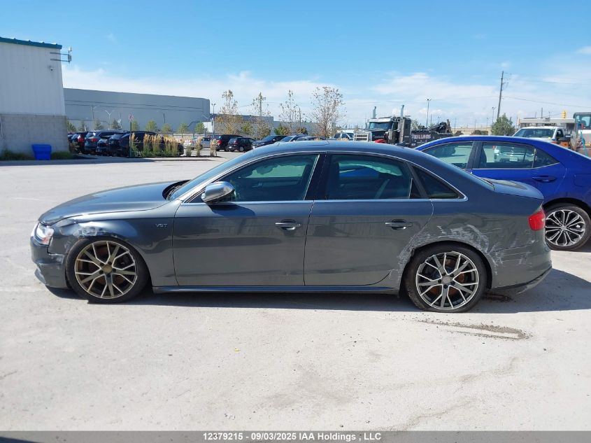 2015 Audi S4 3.0T Technik/3.0T Technik Plus VIN: WAUFGCFL8FA003754 Lot: 12379215