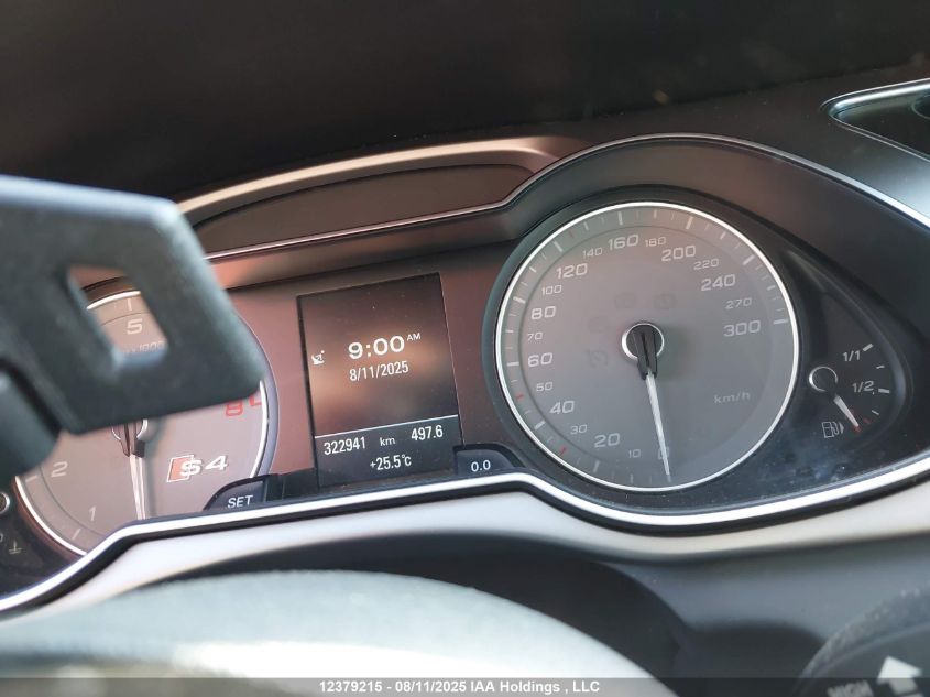 2015 Audi S4 3.0T Technik/3.0T Technik Plus VIN: WAUFGCFL8FA003754 Lot: 12379215