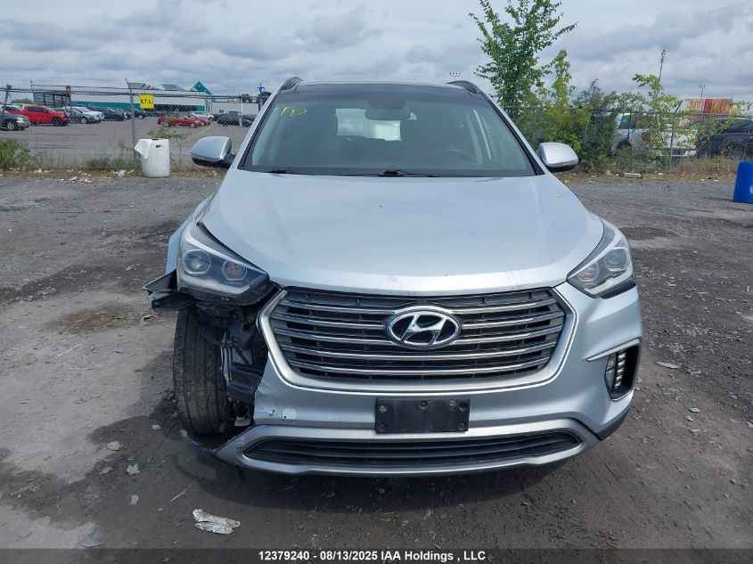 2017 Hyundai Santa Fe Xl Limited VIN: KM8SNDHF9HU242683 Lot: 12379240