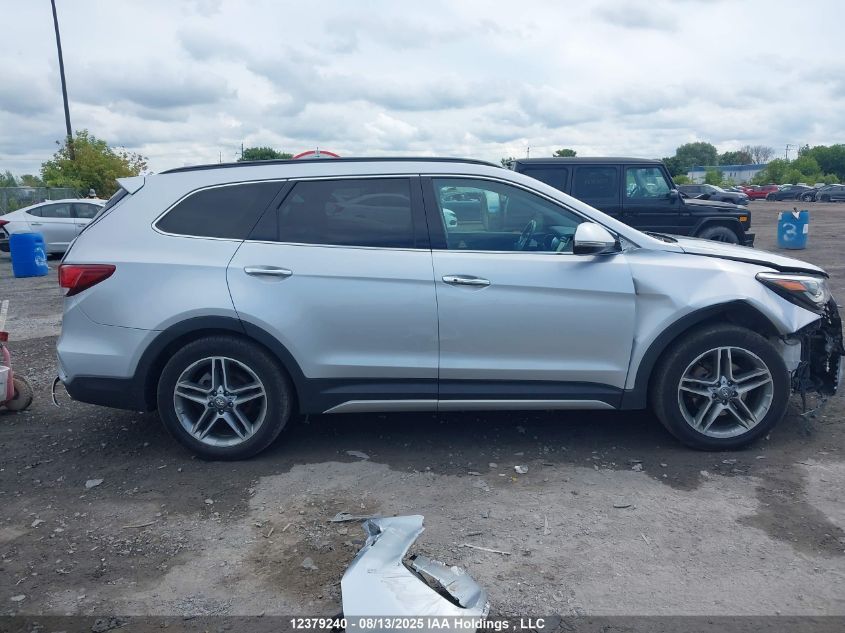 2017 Hyundai Santa Fe Xl Limited VIN: KM8SNDHF9HU242683 Lot: 12379240