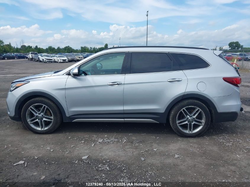 2017 Hyundai Santa Fe Xl Limited VIN: KM8SNDHF9HU242683 Lot: 12379240