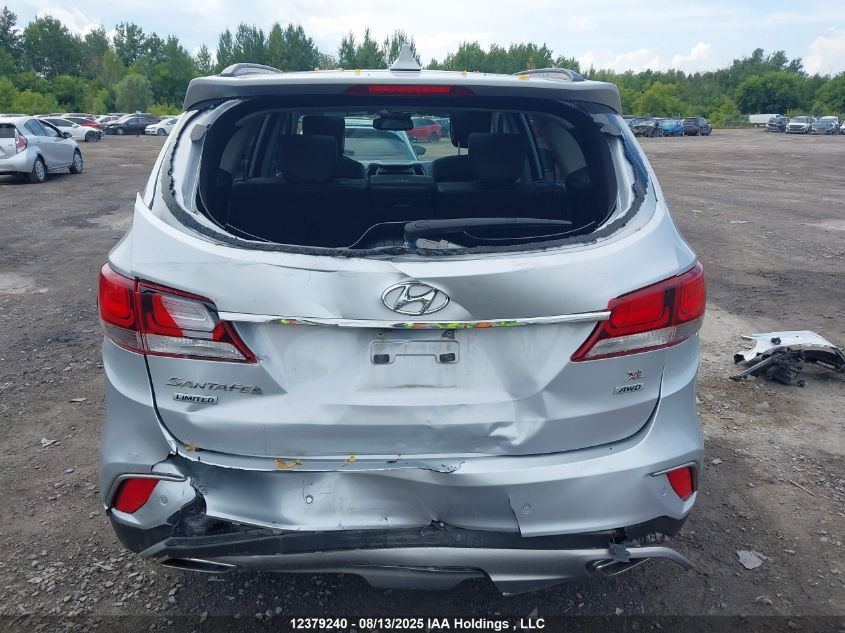 2017 Hyundai Santa Fe Xl Limited VIN: KM8SNDHF9HU242683 Lot: 12379240