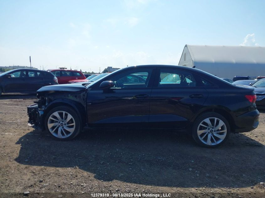 2022 Audi A3 Premium VIN: WAUGUCGY6NA011566 Lot: 12379319