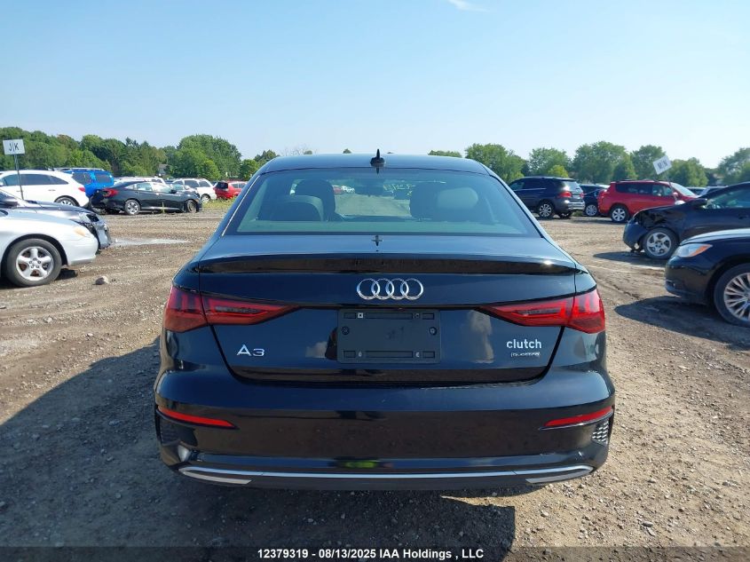 2022 Audi A3 Premium VIN: WAUGUCGY6NA011566 Lot: 12379319