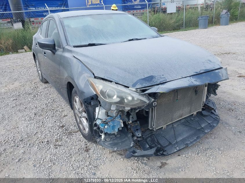 2014 Mazda Mazda3 Gs-Sky VIN: JM1BM1V72E1168376 Lot: 12379333