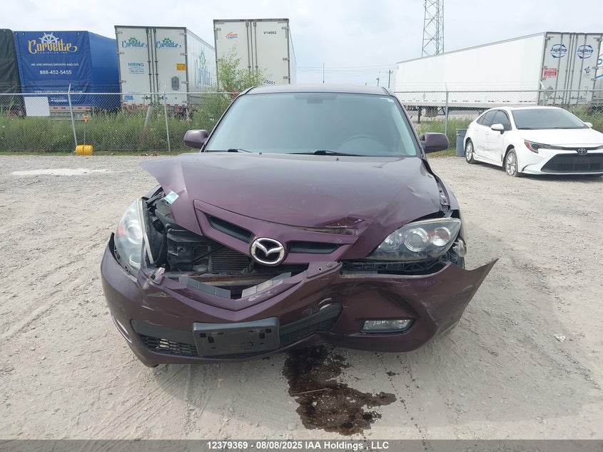 2007 Mazda 3 Hatchback VIN: JM1BK343471616393 Lot: 12379369