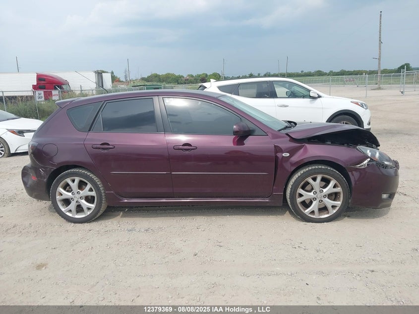 2007 Mazda 3 Hatchback VIN: JM1BK343471616393 Lot: 12379369
