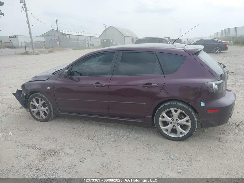 2007 Mazda 3 Hatchback VIN: JM1BK343471616393 Lot: 12379369