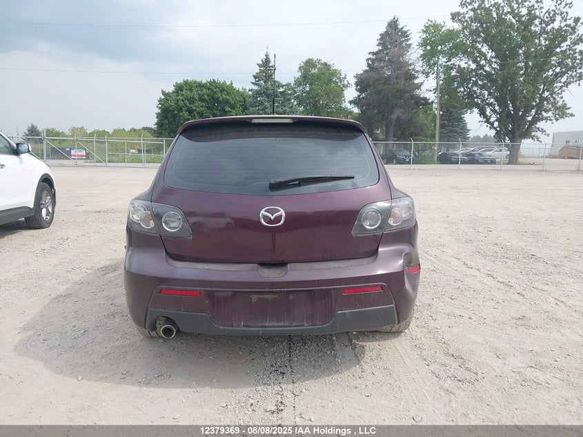 2007 Mazda 3 Hatchback VIN: JM1BK343471616393 Lot: 12379369