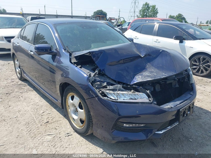 1HGCR2F03HA805407 2017 Honda Accord Ex auction photo 1