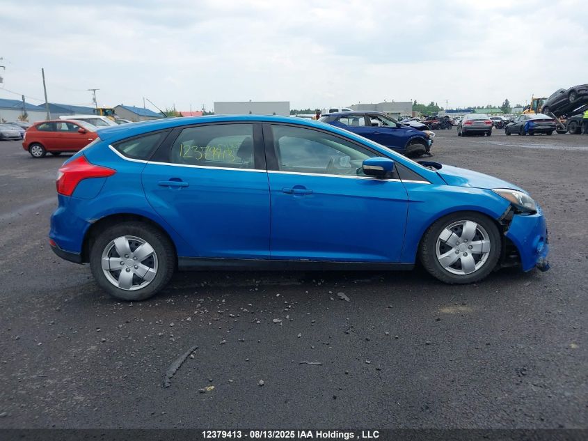 2012 Ford Focus Titanium VIN: 1FAHP3N28CL411634 Lot: 12379413