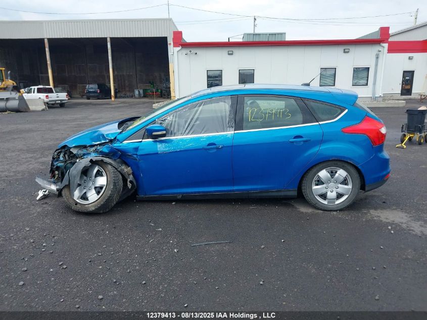 2012 Ford Focus Titanium VIN: 1FAHP3N28CL411634 Lot: 12379413