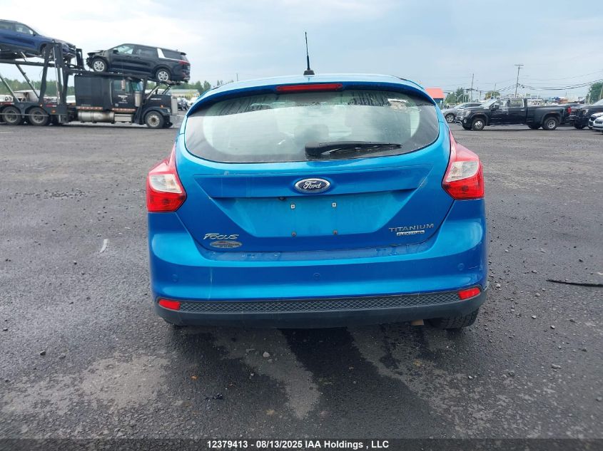 2012 Ford Focus Titanium VIN: 1FAHP3N28CL411634 Lot: 12379413