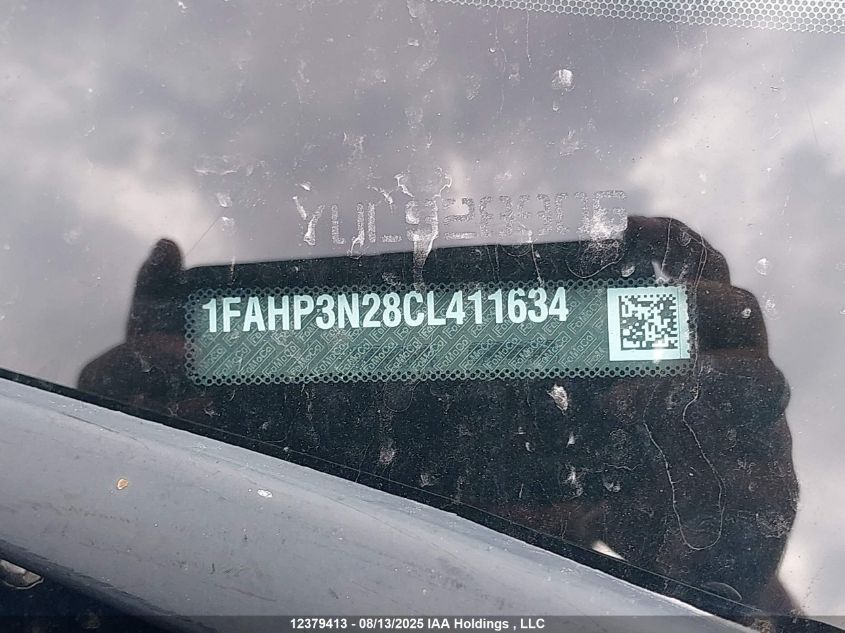 2012 Ford Focus Titanium VIN: 1FAHP3N28CL411634 Lot: 12379413