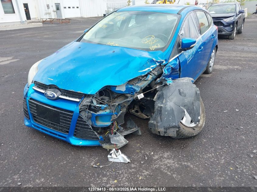 2012 Ford Focus Titanium VIN: 1FAHP3N28CL411634 Lot: 12379413