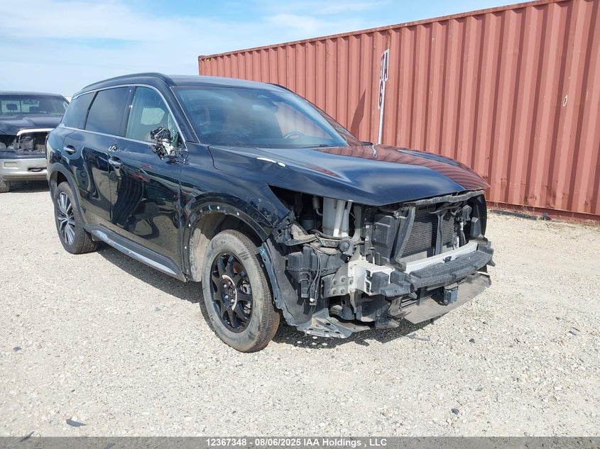 5N1DL1HU7NC332654 2022 Infiniti Qx60 auction photo 1