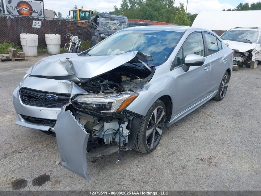 2019 Subaru Impreza Sport VIN: 4S3GKAR6XK3605067 Lot: 12379511