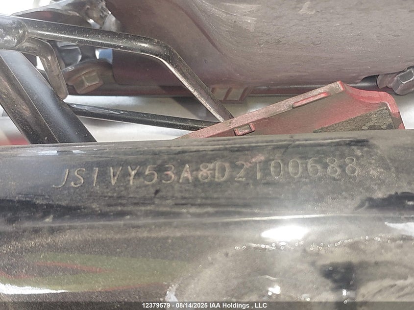 2013 Suzuki Vzr1800 VIN: JS1VY53A8D2100688 Lot: 12379579