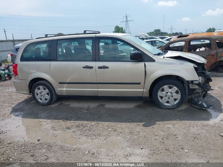 2013 Dodge Grand Caravan Se VIN: 2C4RDGBG2DR529864 Lot: 12379676