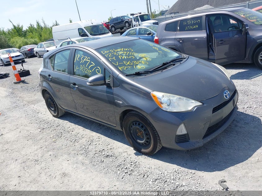 JTDKDTB36E1563240 2014 Toyota Prius C auction photo 1