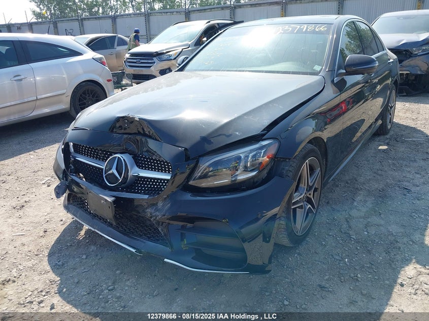 2021 Mercedes-Benz C 300 4Matic VIN: W1KWF8EB1MR642302 Lot: 12379866