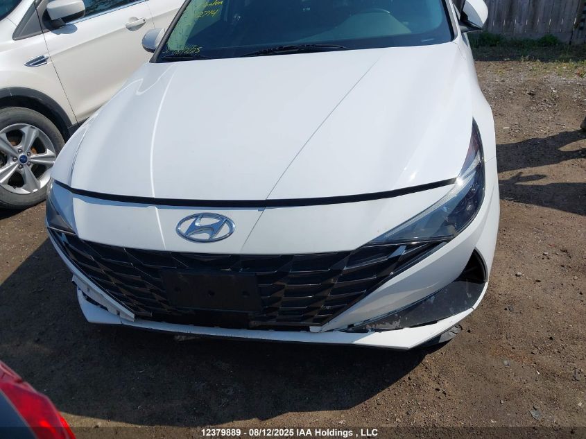 2022 Hyundai Elantra Ultimate Ivt VIN: KMHLN4AG9NU292714 Lot: 12379889