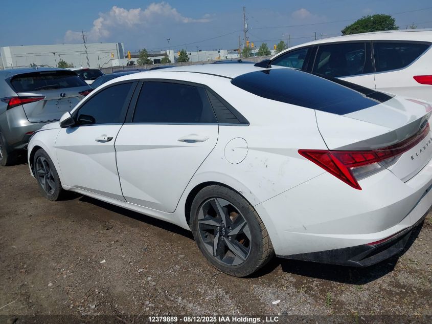 2022 Hyundai Elantra Ultimate Ivt VIN: KMHLN4AG9NU292714 Lot: 12379889