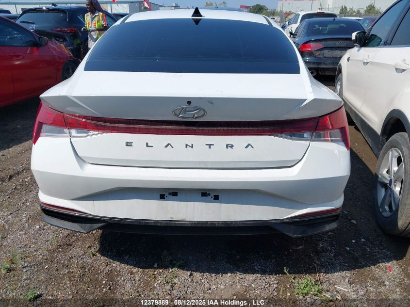 2022 Hyundai Elantra Ultimate Ivt VIN: KMHLN4AG9NU292714 Lot: 12379889