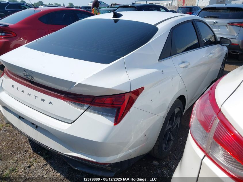 2022 Hyundai Elantra Ultimate Ivt VIN: KMHLN4AG9NU292714 Lot: 12379889