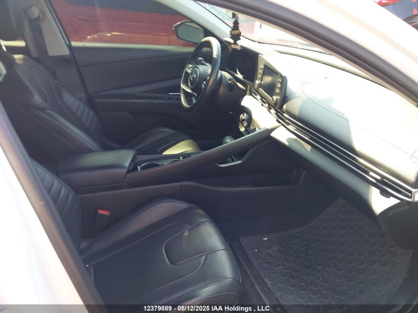 2022 Hyundai Elantra Ultimate Ivt VIN: KMHLN4AG9NU292714 Lot: 12379889