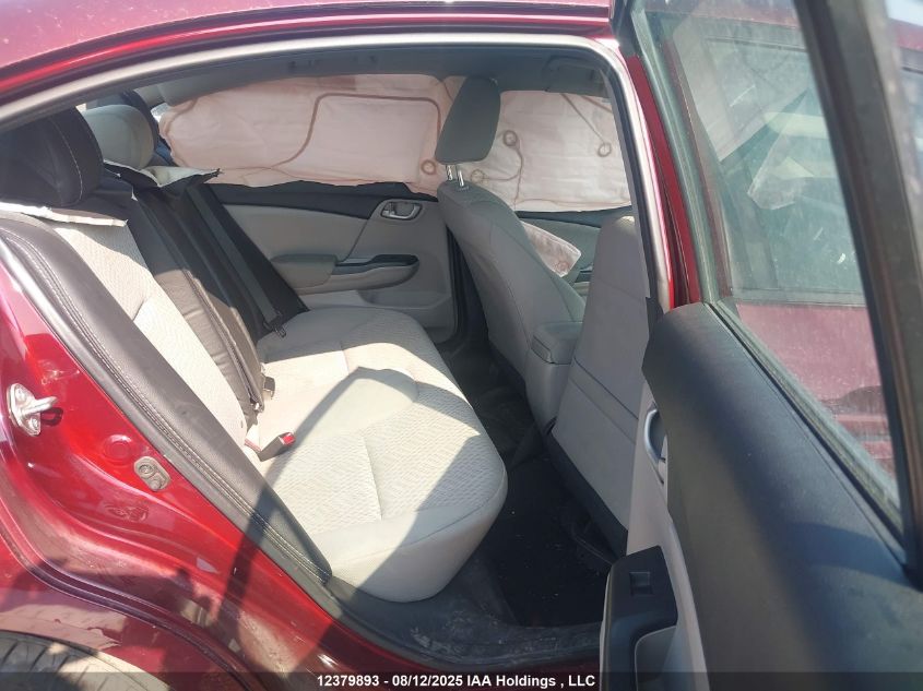 2014 Honda Civic Lx VIN: 2HGFB2F44EH033291 Lot: 12379893