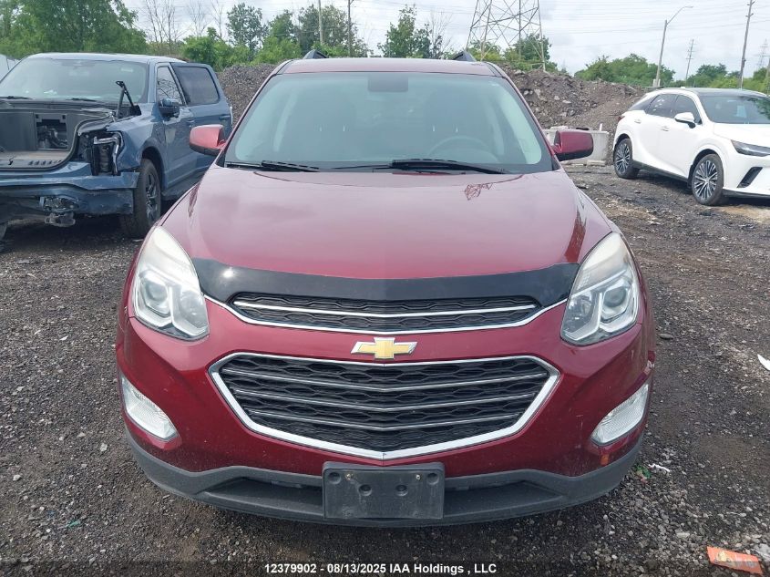 2017 Chevrolet Equinox Lt VIN: 2GNFLFEK2H6166710 Lot: 12379902