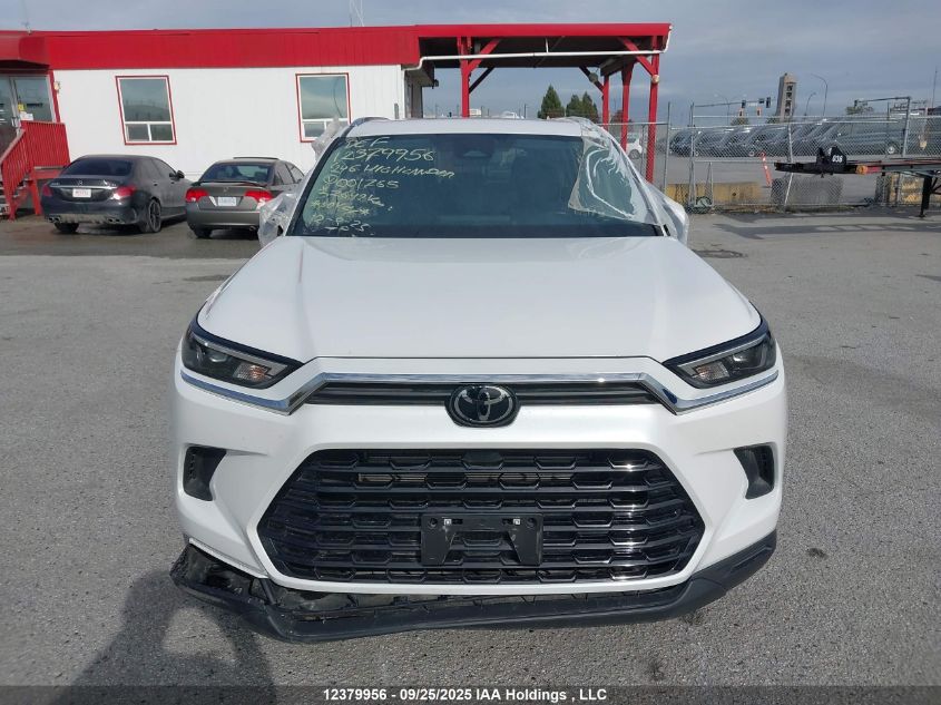 2024 Toyota Grand Highlander Xle/Limited VIN: 5TDACAB59RS001765 Lot: 12379956