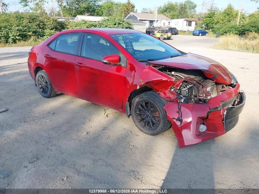 2015 Toyota Corolla L/Le/Le Pls/Prm/S/S Pls VIN: 2T1BURHE1FC327992 Lot: 12379988