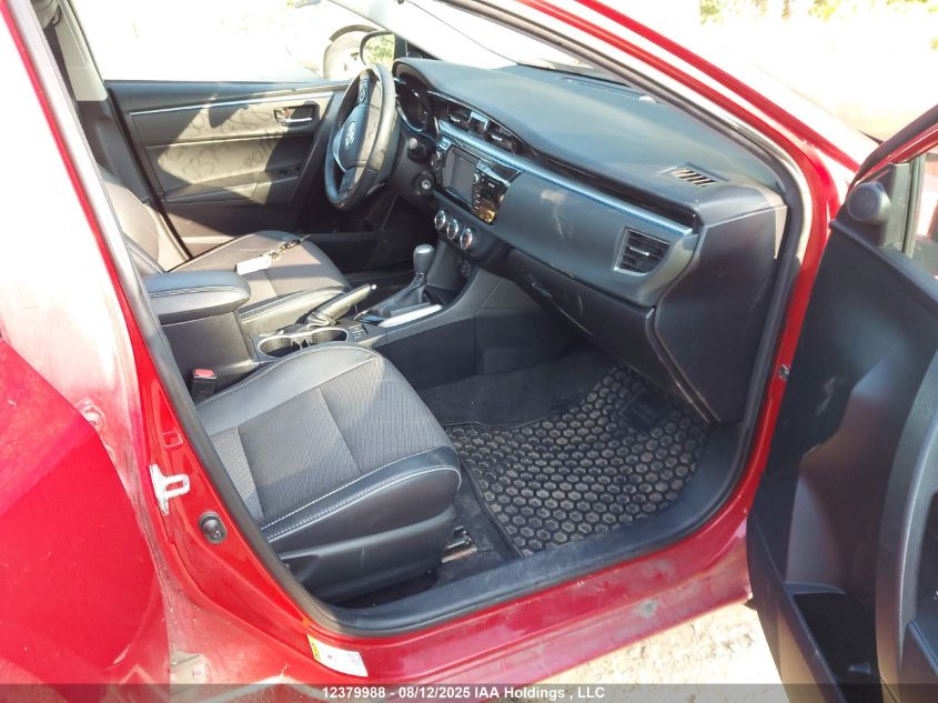 2015 Toyota Corolla L/Le/Le Pls/Prm/S/S Pls VIN: 2T1BURHE1FC327992 Lot: 12379988