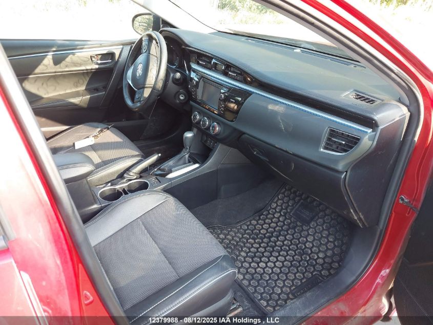 2015 Toyota Corolla L/Le/Le Pls/Prm/S/S Pls VIN: 2T1BURHE1FC327992 Lot: 12379988