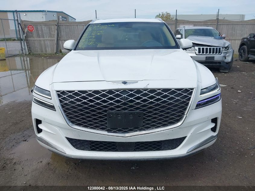 2024 Genesis Gv80 3.5T Prestige 5P Awd VIN: KMUHCESC4RU149576 Lot: 12380042