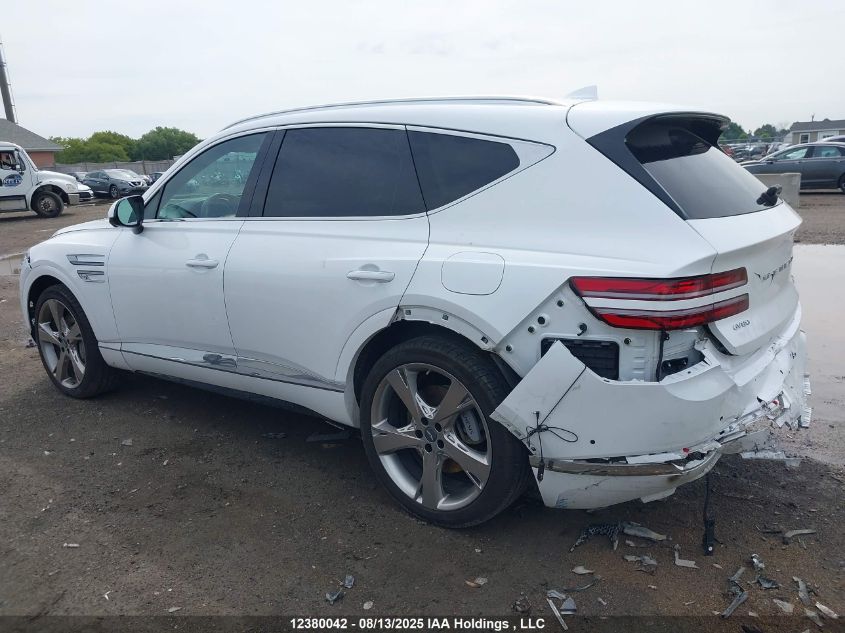 2024 Genesis Gv80 3.5T Prestige 5P Awd VIN: KMUHCESC4RU149576 Lot: 12380042