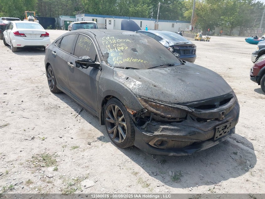 2HGFC1F9XKH104847 2019 Honda Civic Touring auction photo 1