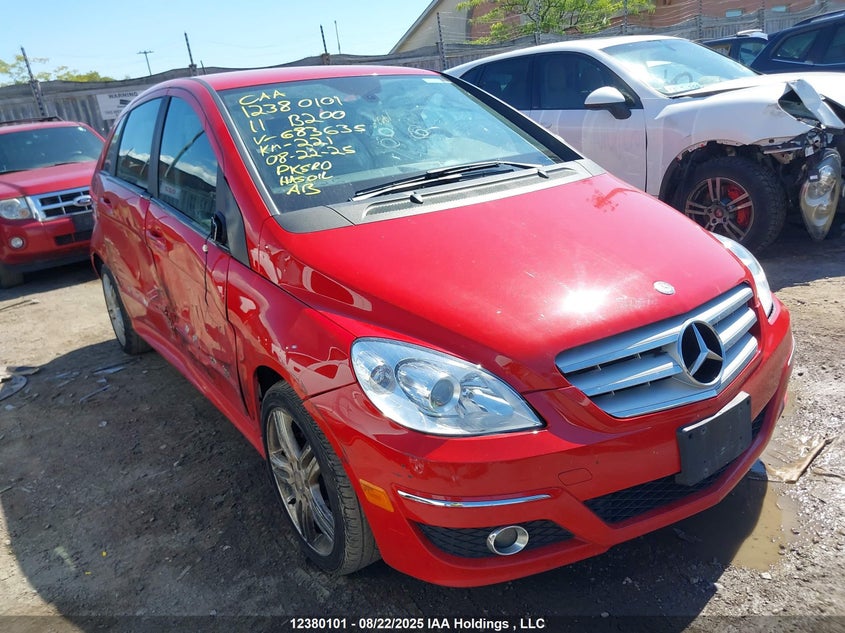 WDDFH3DBXBJ683635 2011 Mercedes-Benz B200 auction photo 1
