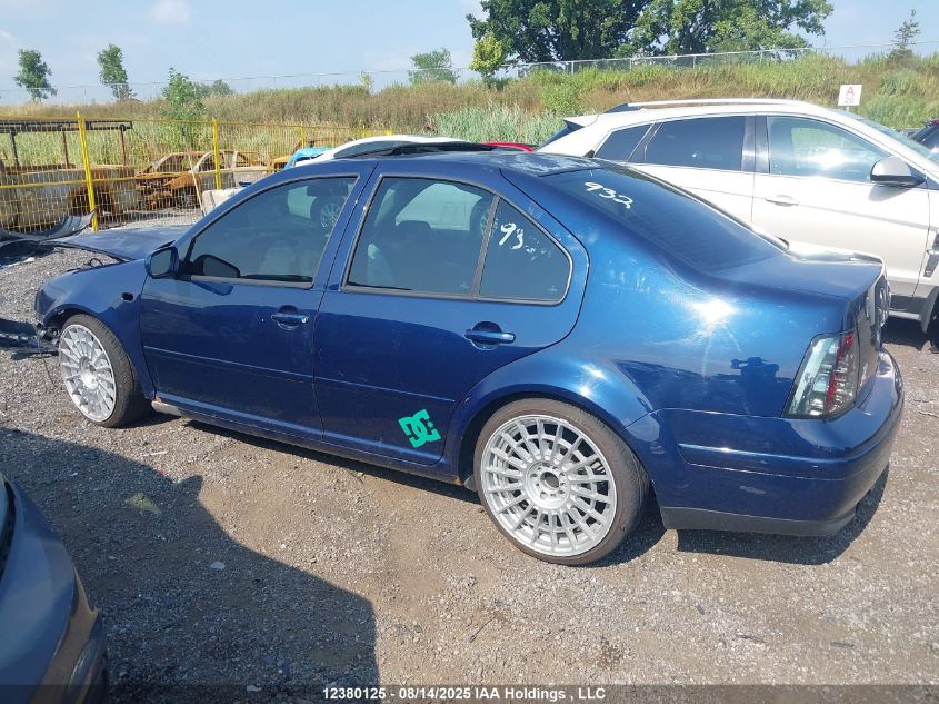 2002 Volkswagen Jetta Gls 1.8L VIN: 3VWSE29MX2M117500 Lot: 12380125