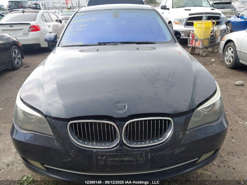 2008 BMW 528 I VIN: WBANU53568CT07940 Lot: 12380149